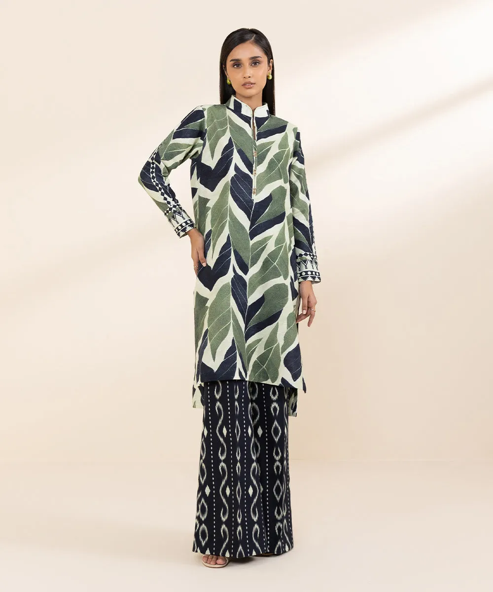 2 Piece - Printed Light Khaddar Suit