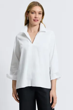 Agnes Stretch No Iron Popover Shirt