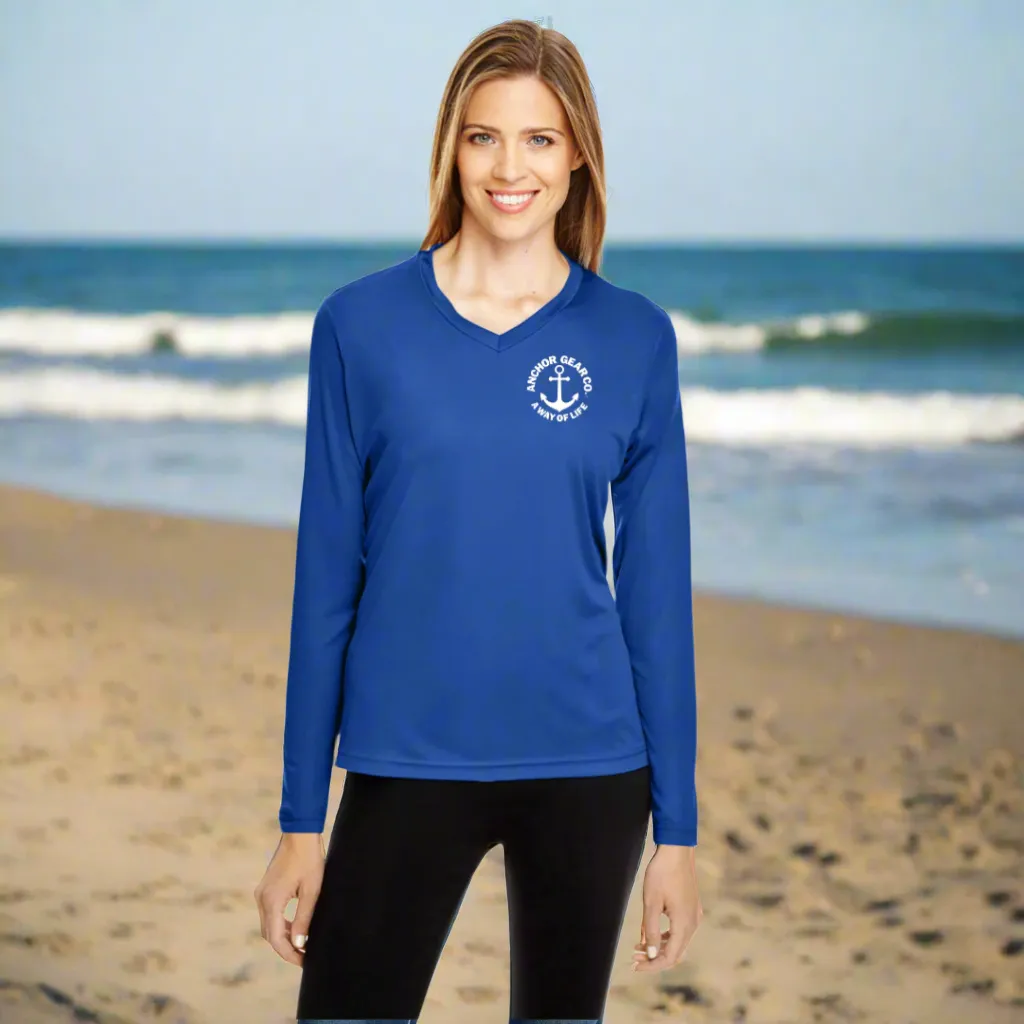 Anchor Gear Co. Ladies' Long Sleeve UV Performance Shirt.