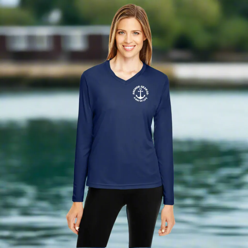 Anchor Gear Co. Ladies' Long Sleeve UV Performance Shirt.