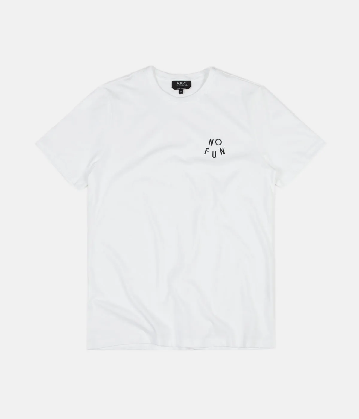 A.P.C. No Fun T-Shirt - White