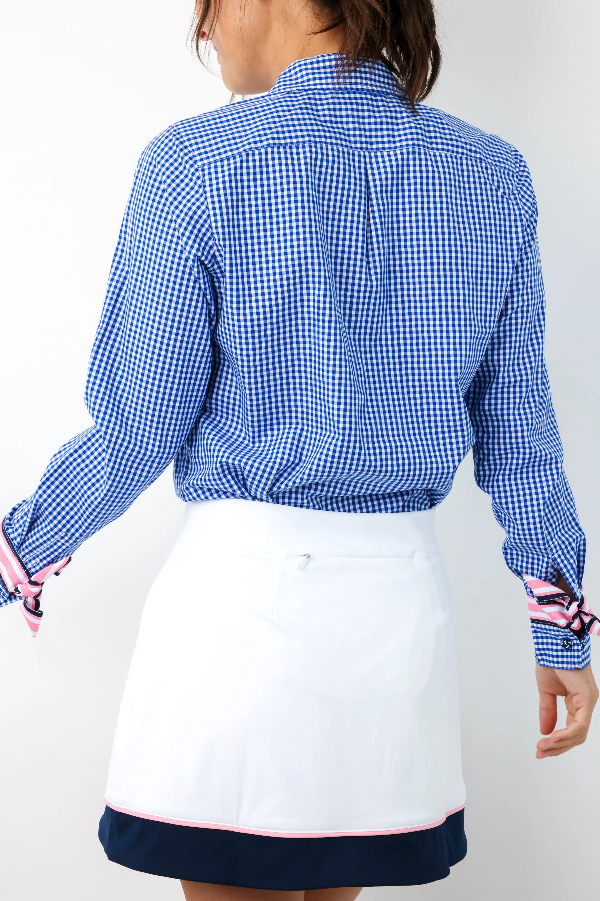 Audrey Ribbon French Cuff Shirt