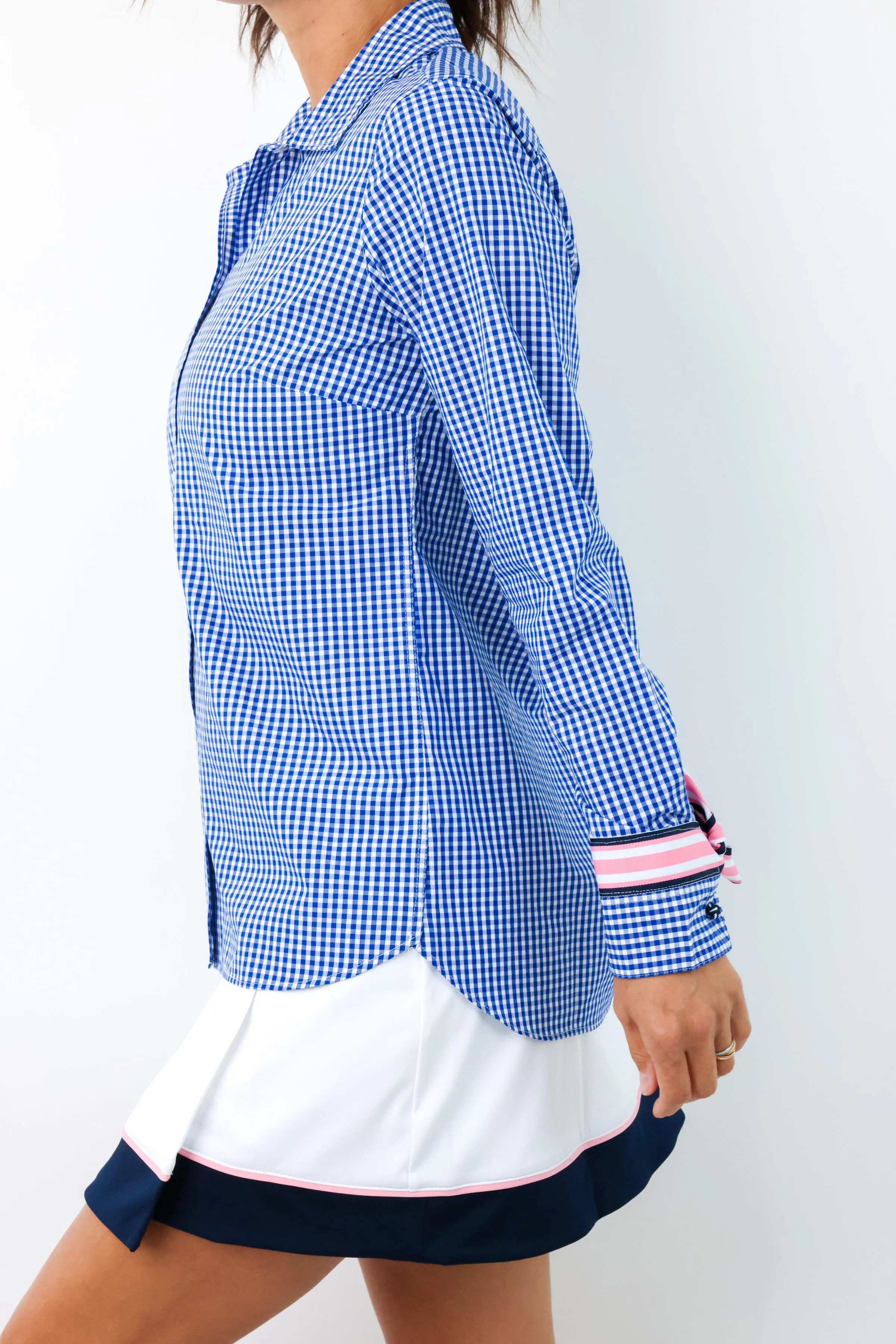 Audrey Ribbon French Cuff Shirt