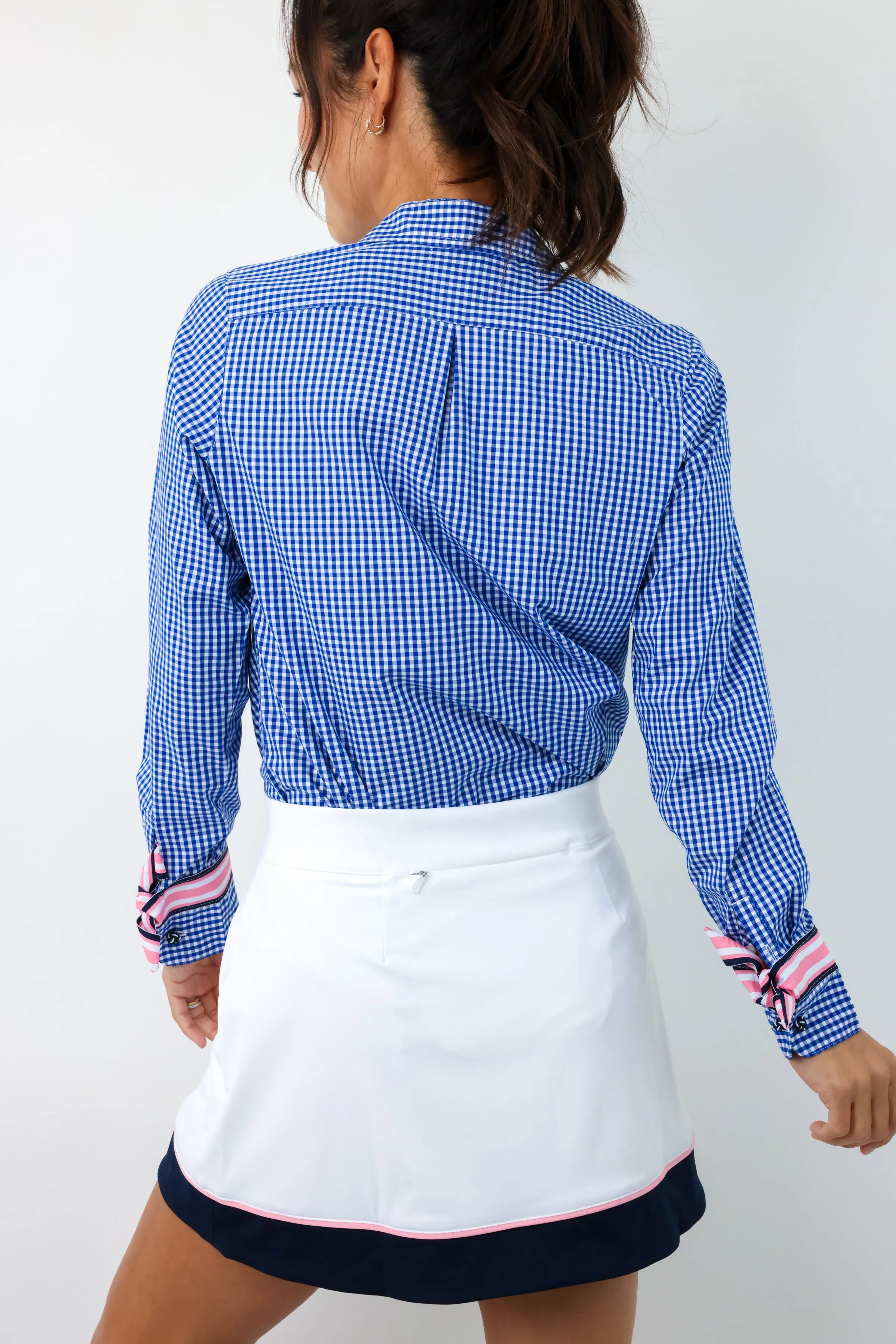 Audrey Ribbon French Cuff Shirt