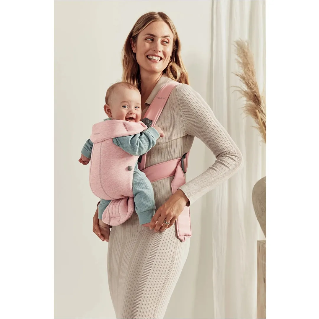 BabyBjörn Baby Carrier Mini 3D Jersey - Light pink