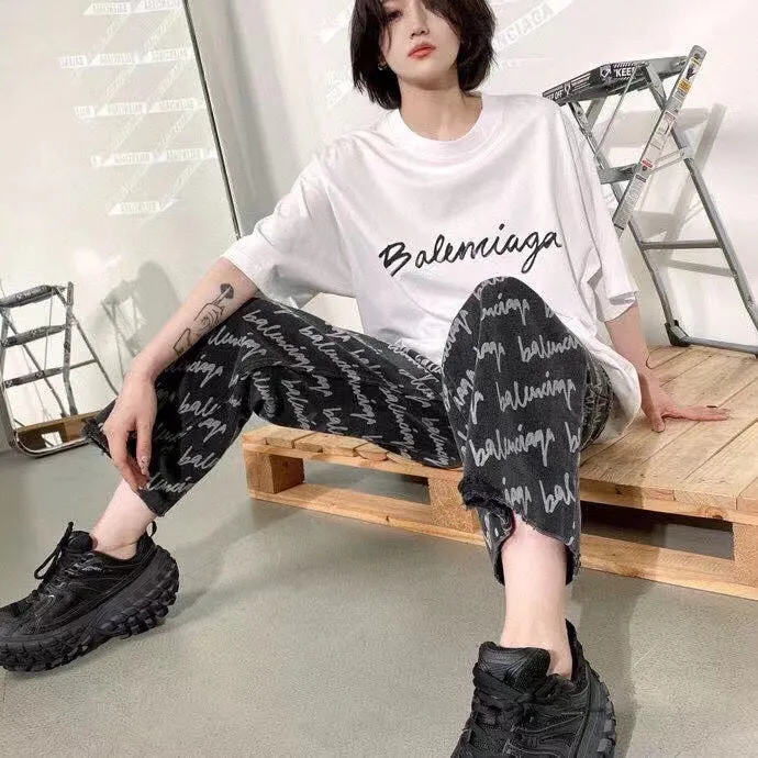 Balenciaga T-shirt with Script Logo