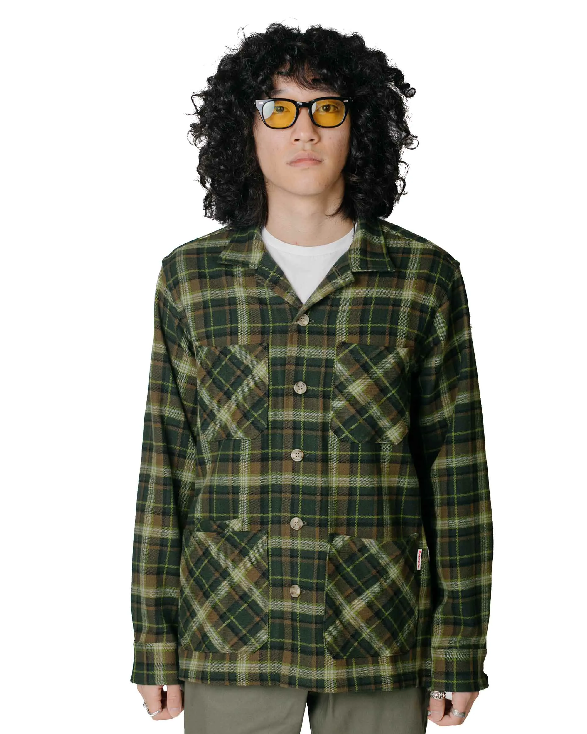 Battenwear Five Pocket Canyon Shirt Forest Plaid