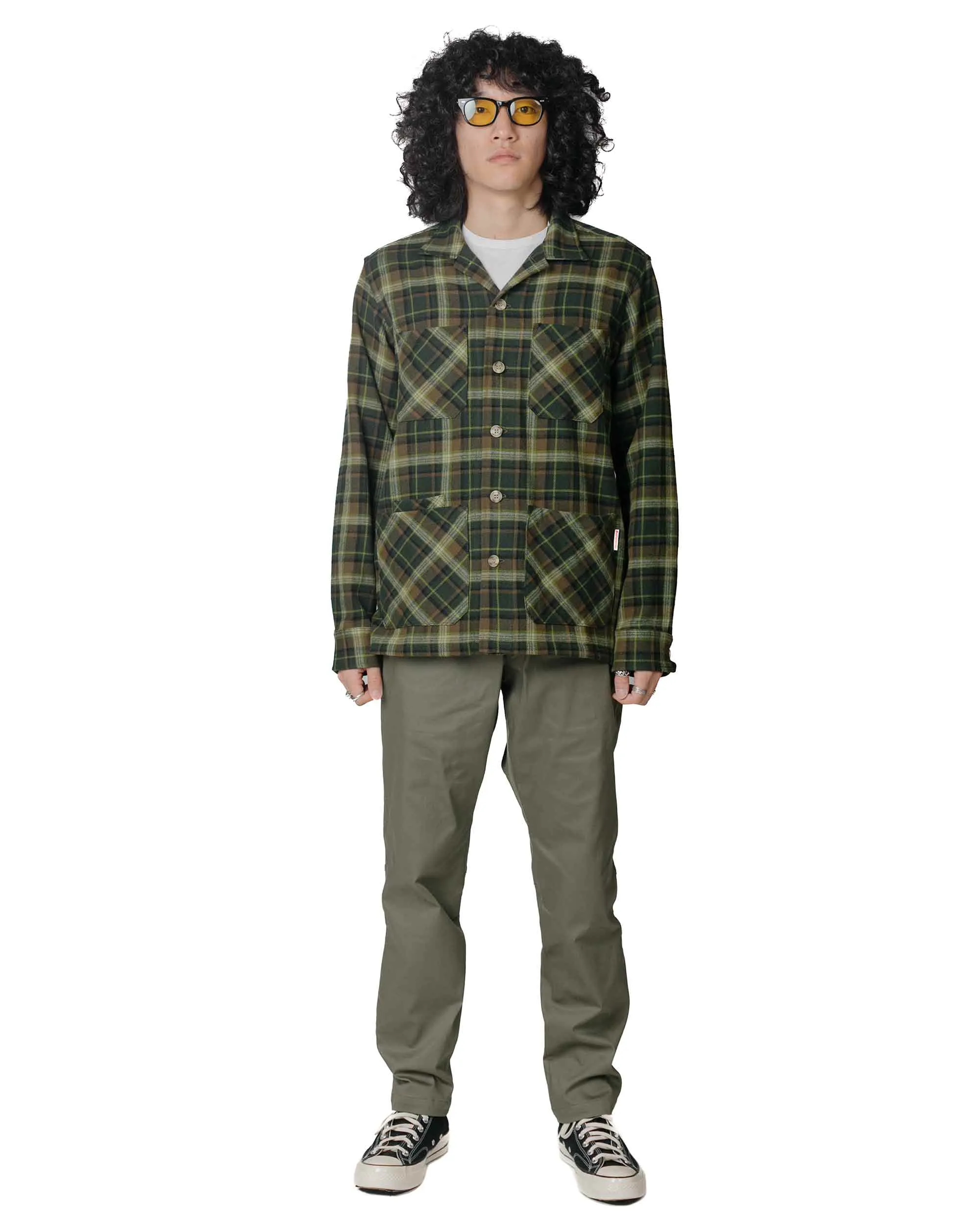 Battenwear Five Pocket Canyon Shirt Forest Plaid