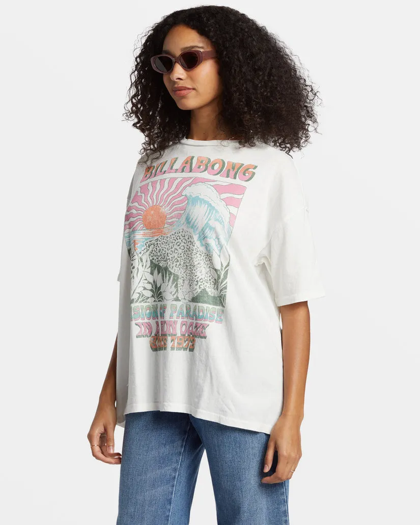 Billabong Vision Of Paradise Tee-Salt Crystal