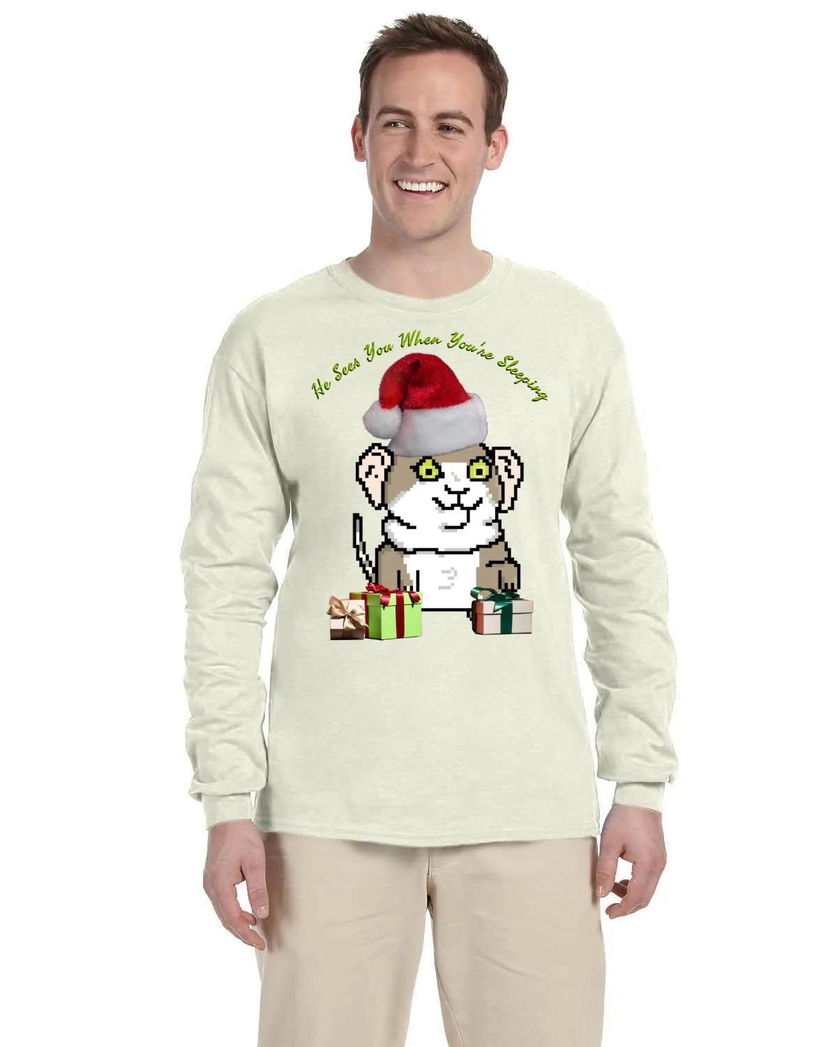 Christmas Gerbil Sees You Sleeping (Ultra Cotton)