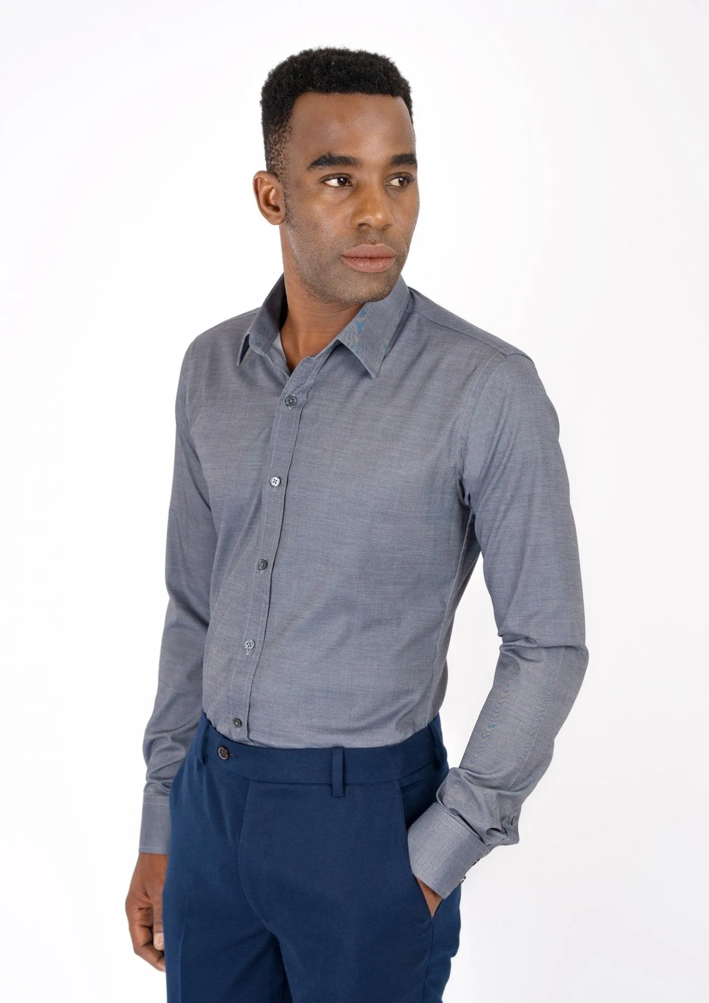 Dark Grey Ultrasoft Bamboo Shirt