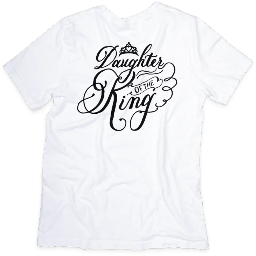 Daughter of the King T-shirt - Inspirational Design, Soft Cotton, Unisex