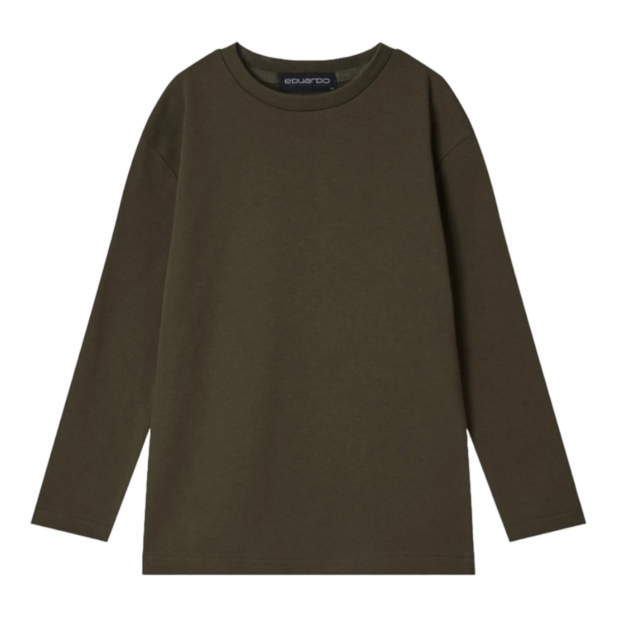 EDUARDO Youth Long-Sleeve T-Shirt Semi Over Relaxed Fit Boys and Girls.