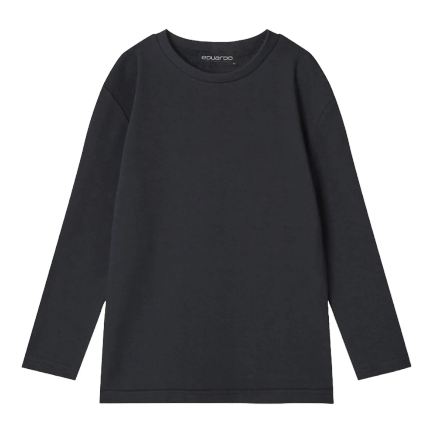 EDUARDO Youth Long-Sleeve T-Shirt Semi Over Relaxed Fit Boys and Girls.