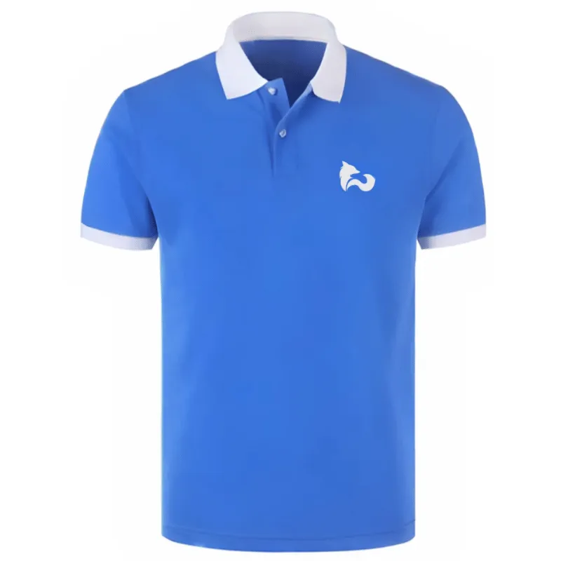 FITN Men's Brilliant Blue Polo Shirt