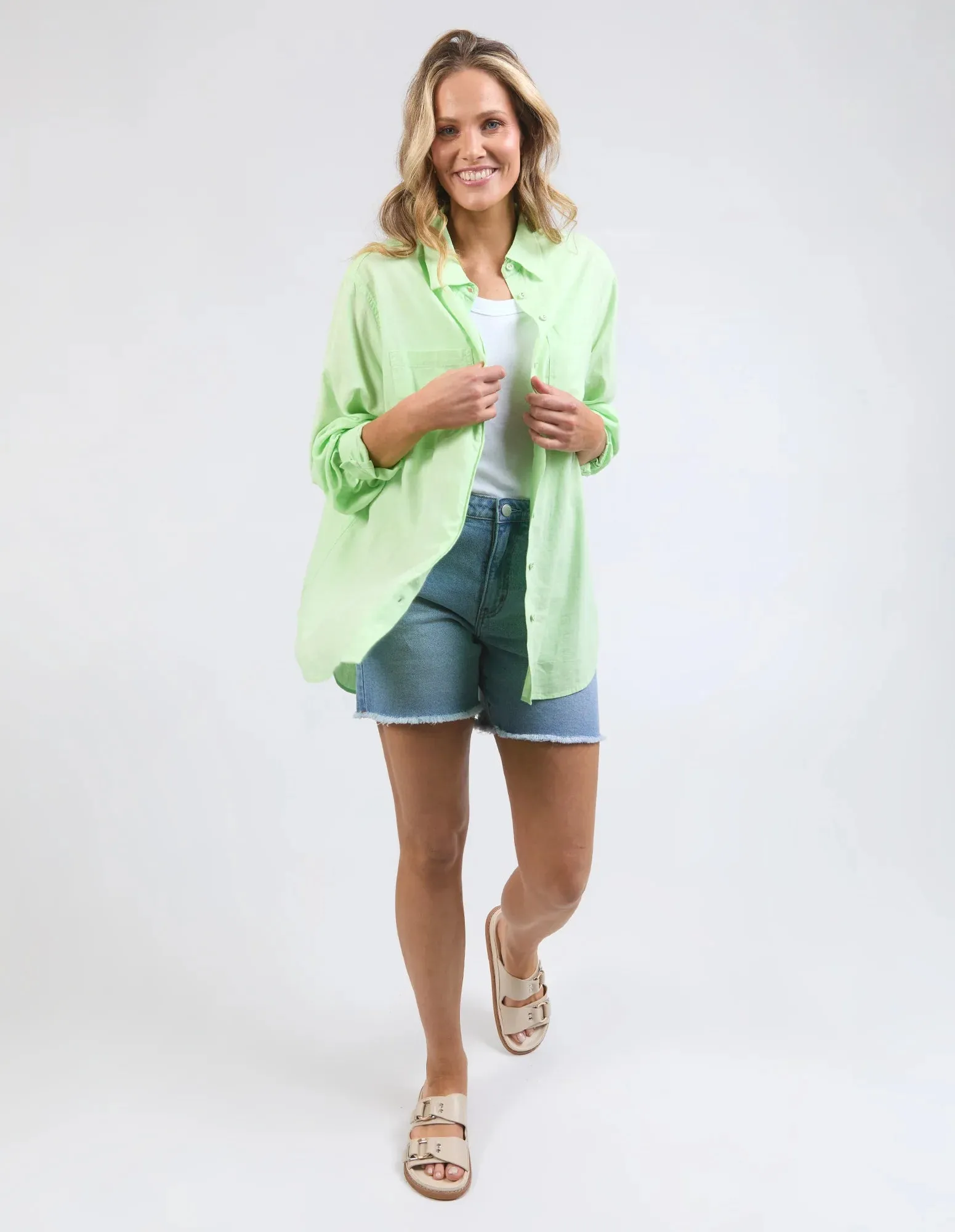 Foxwood Carrie Shirt-Green