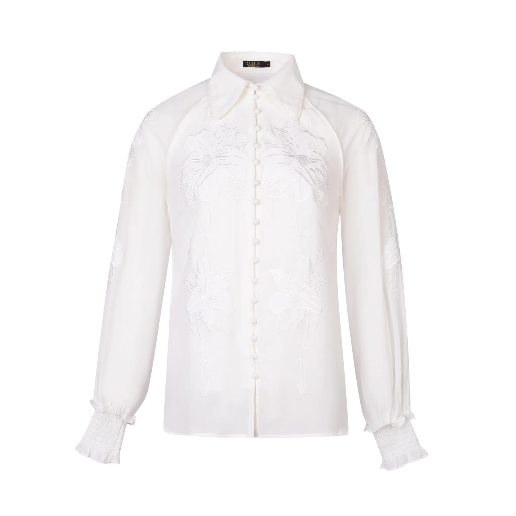 GDS Camille Blouse | White