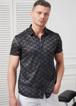 Gray Diamond Shape Shirt