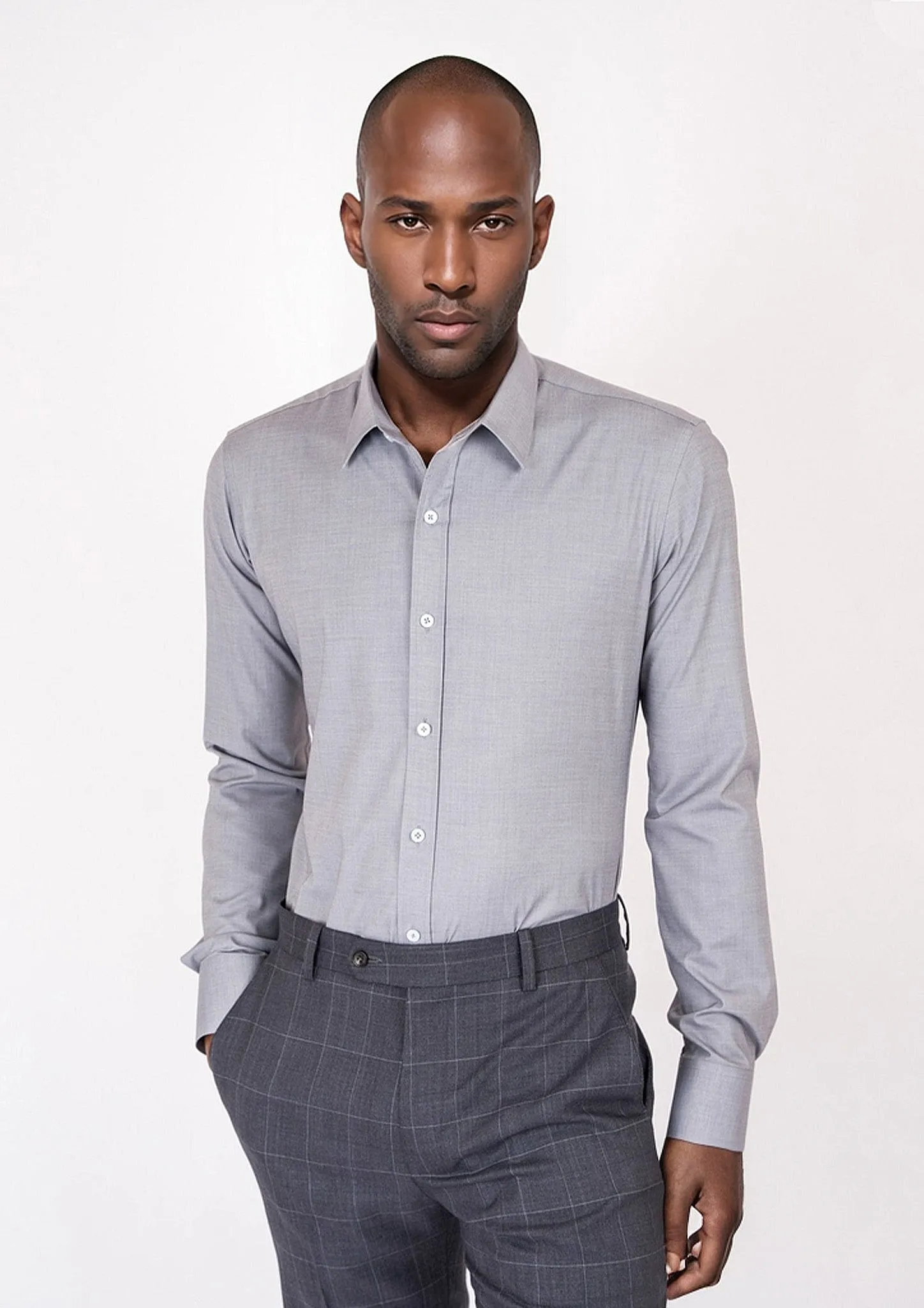 Grey Ultrasoft Bamboo Shirt