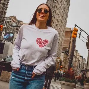 Happy Soul Heart Long Sleeve T-Shirt