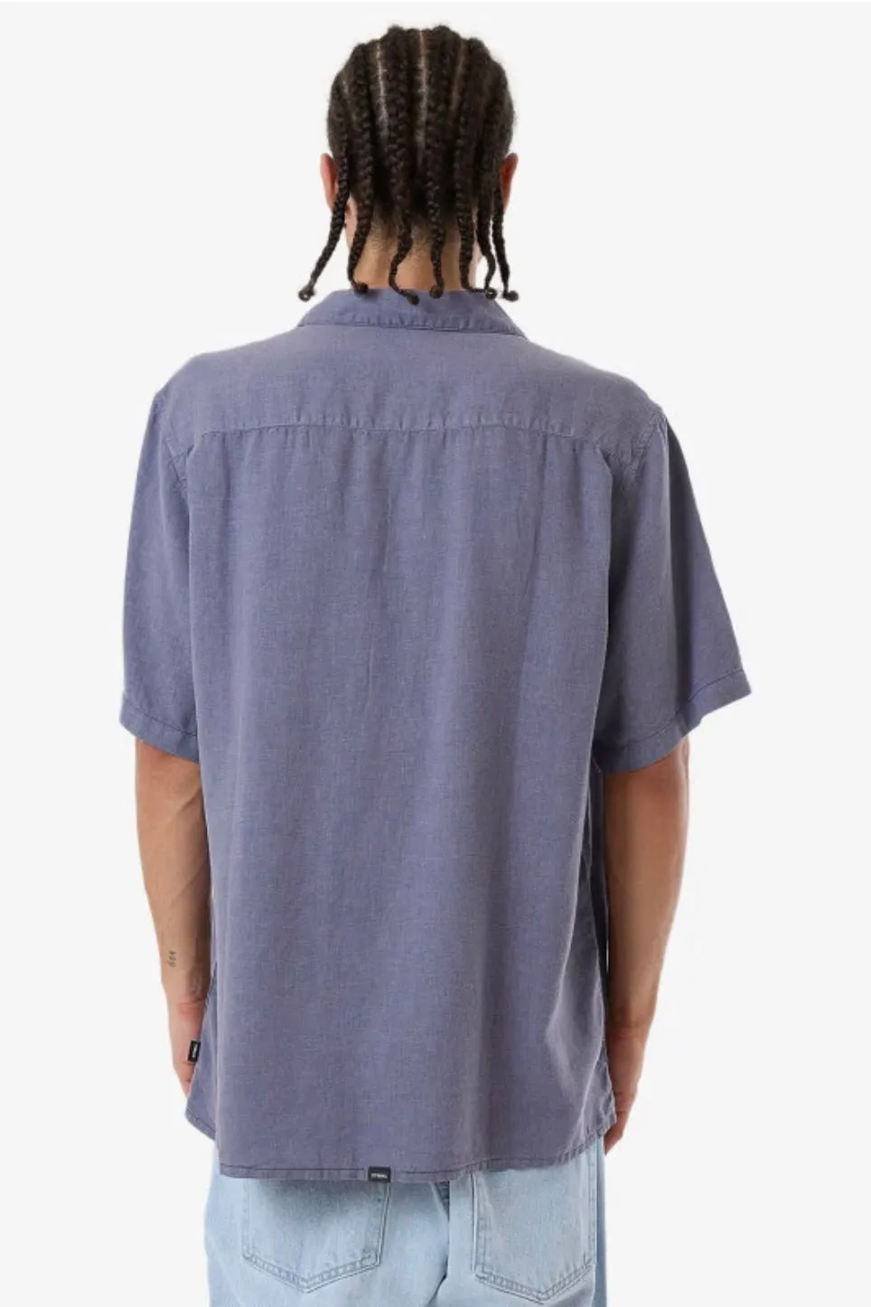 Hemp Minimal Bowling Shirt Folkstone