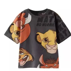 Kids Lion King Tee - Children T-shirts Short Sleeves