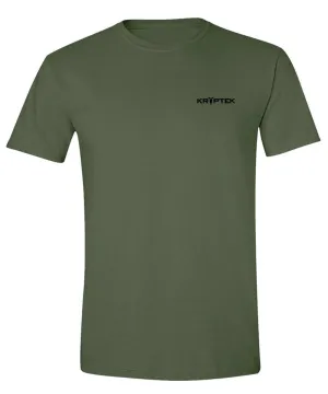 Kryptek Spartan Star Flag - Mens T-Shirt