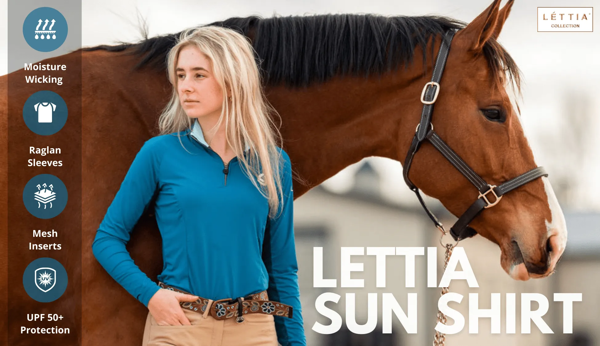 Lettia Ladies Sun Shirt