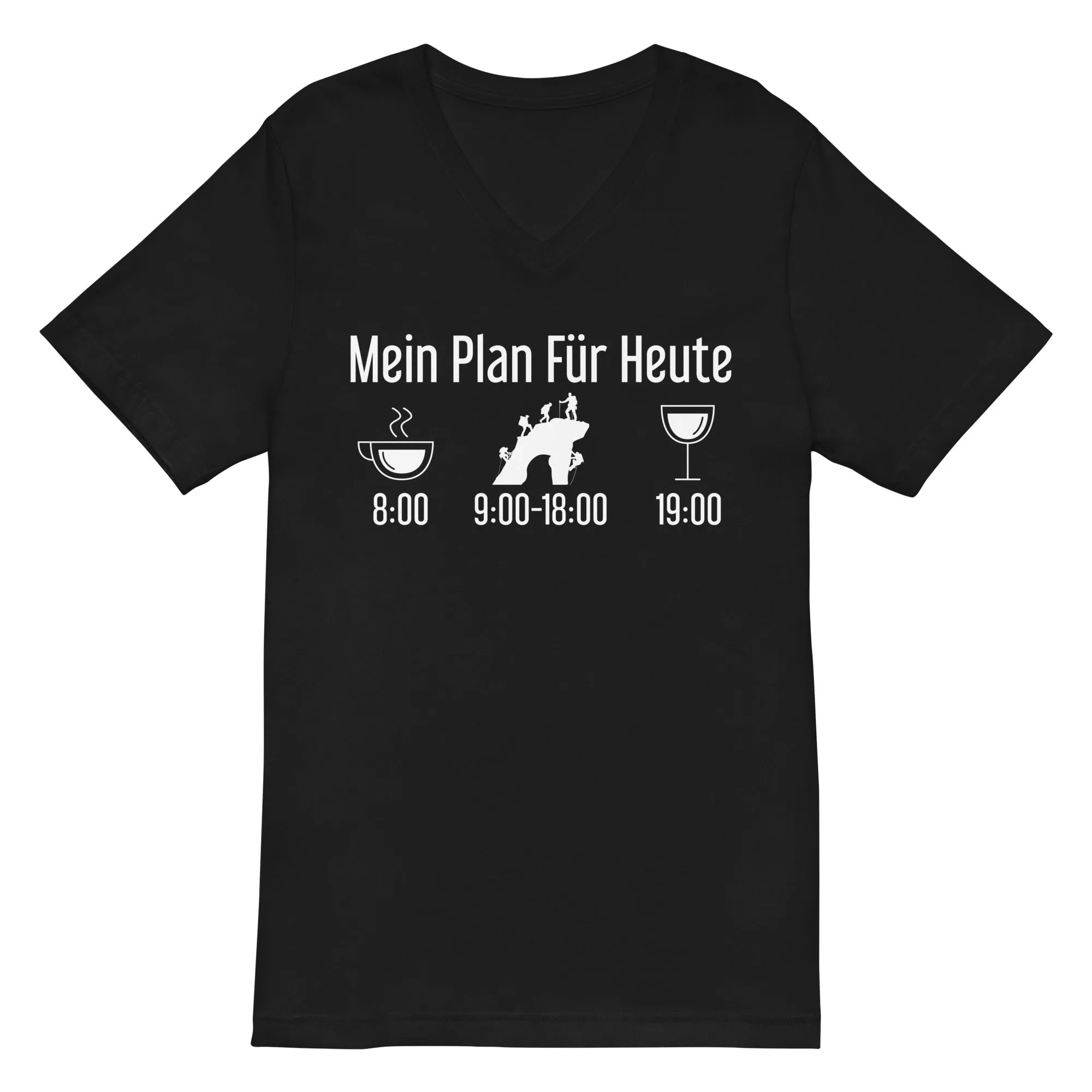 Mein Plan Für Heute 1 - Herren V-Neck Shirt