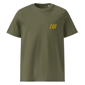 Minimal Olive Green Organic Tee