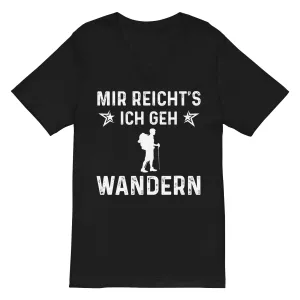 Mir Reicht's Ich Gen Wandern - Herren V-Neck Shirt