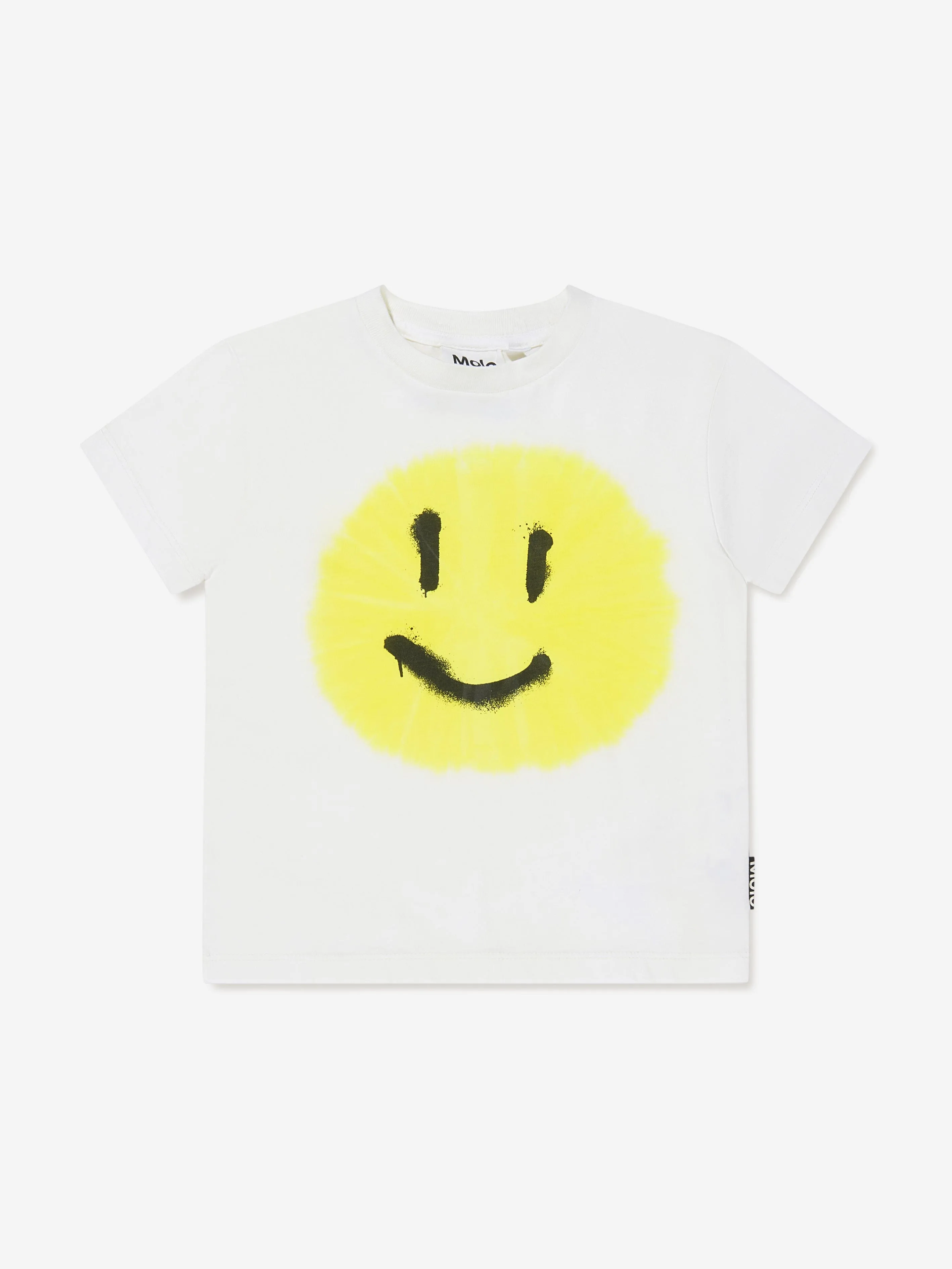 Molo Unisex Organic Cotton Happy T-Shirt