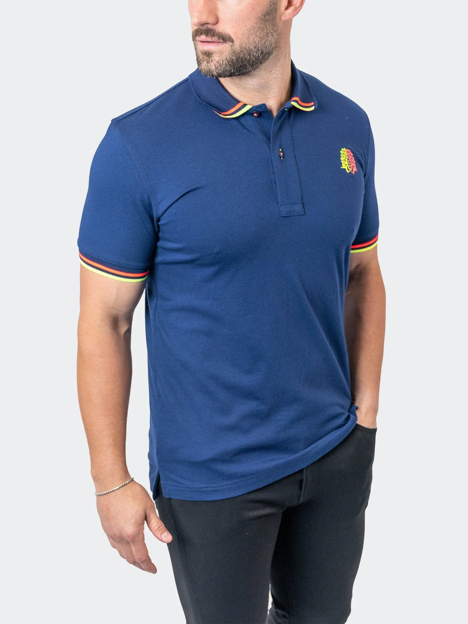 Polo MozartLondon Navy