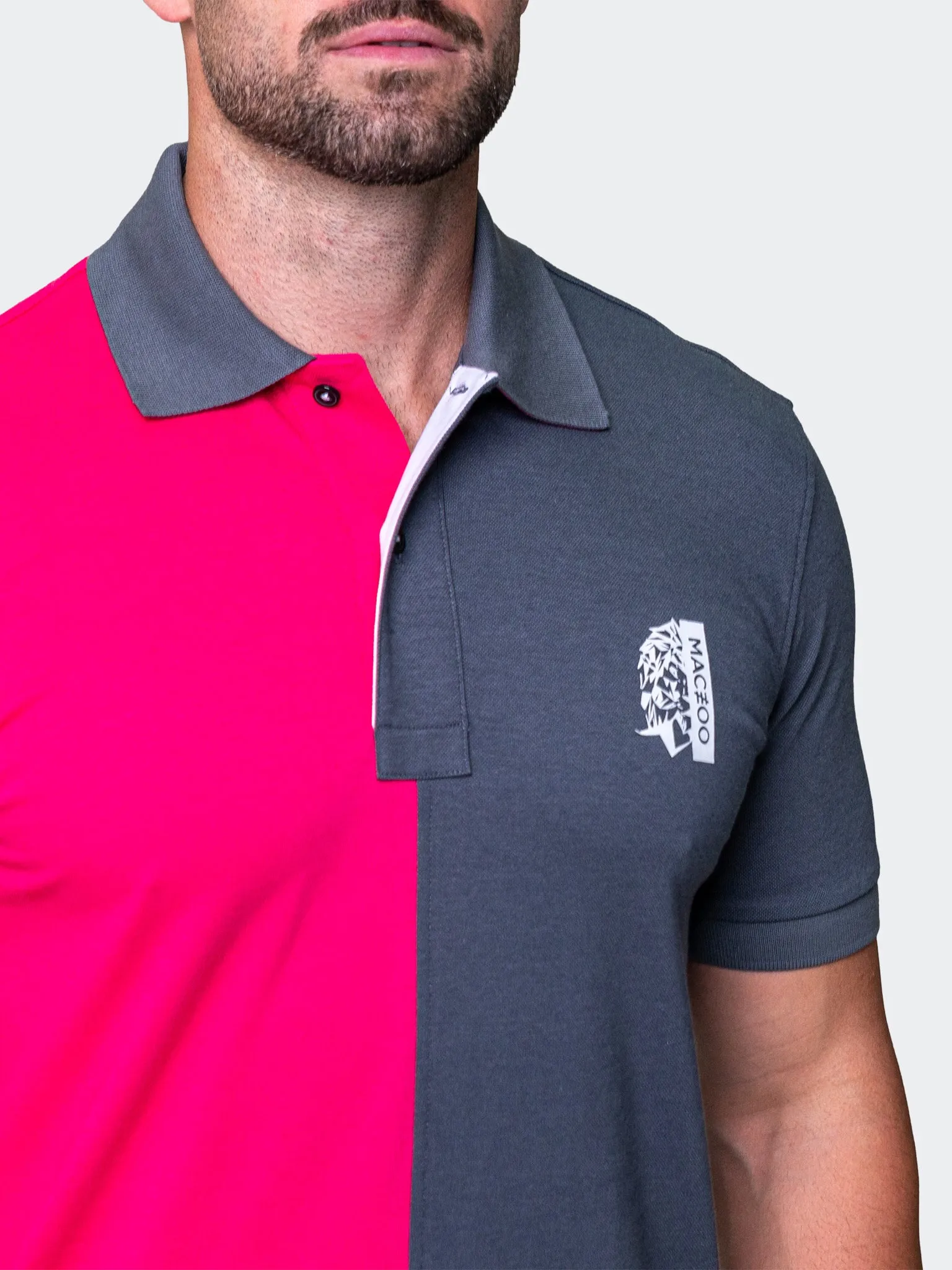 Polo MozartSplitFushia Grey