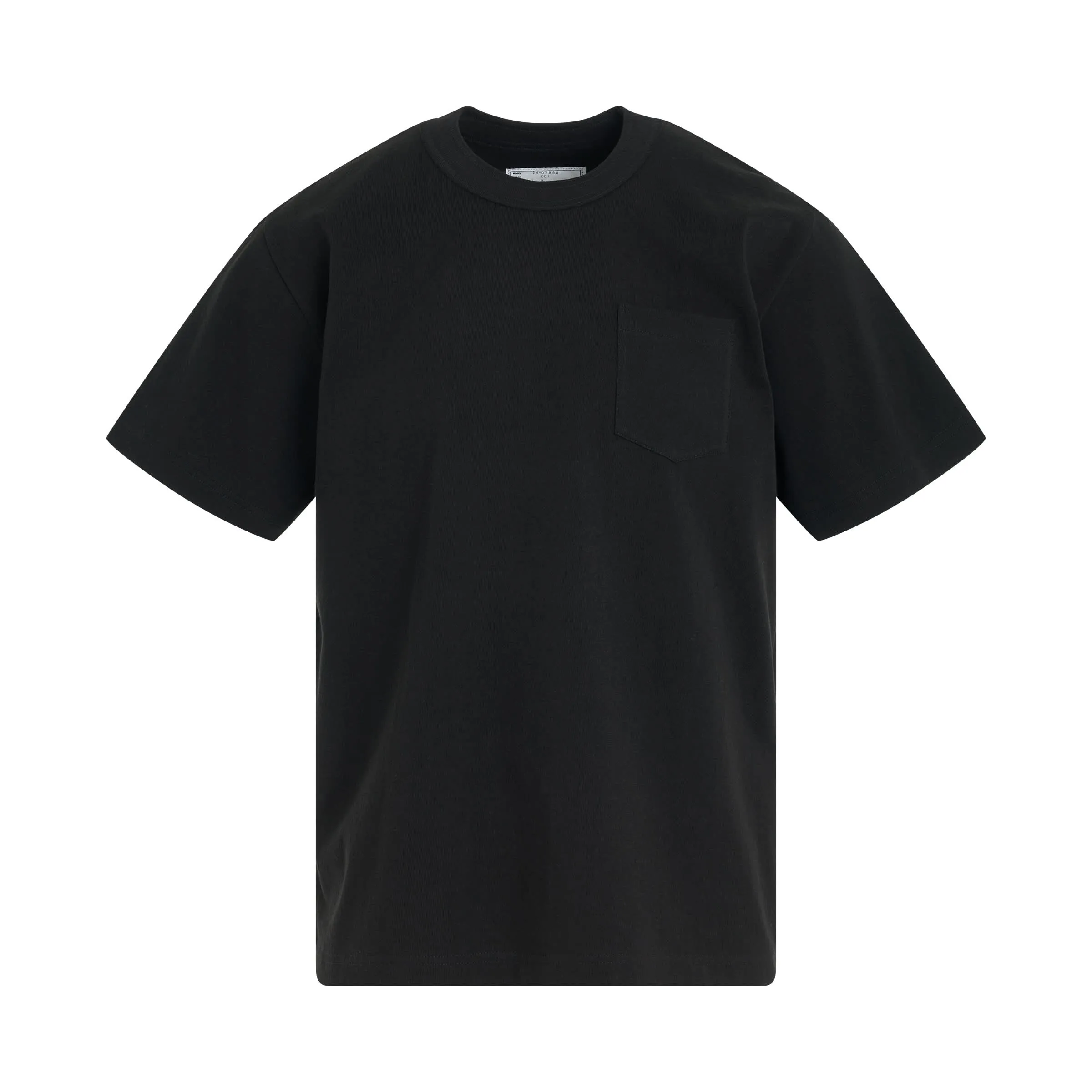 "Simple" Print T-Shirt in Black