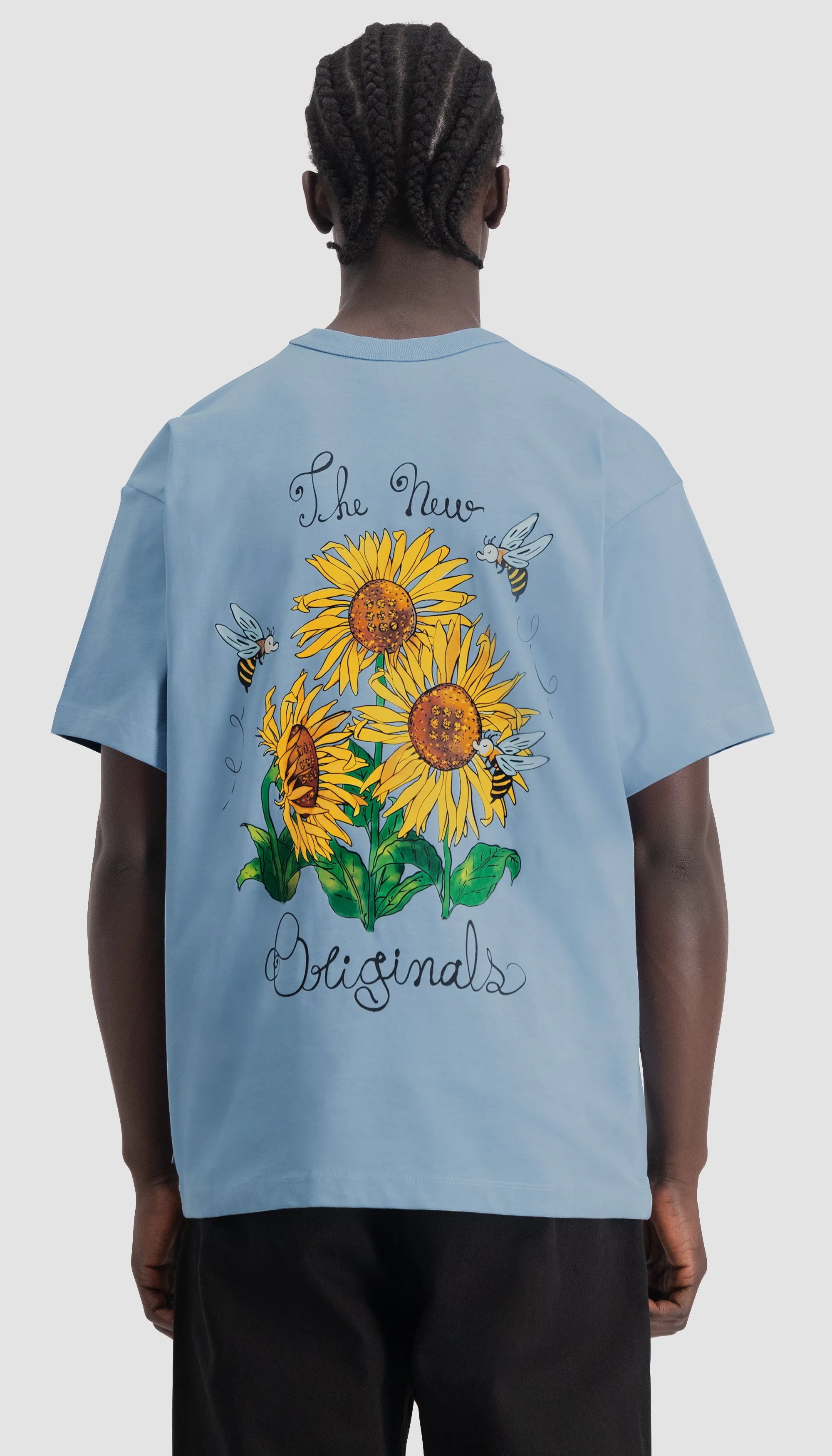 Sunflower Freddies Tee Soft Chambray