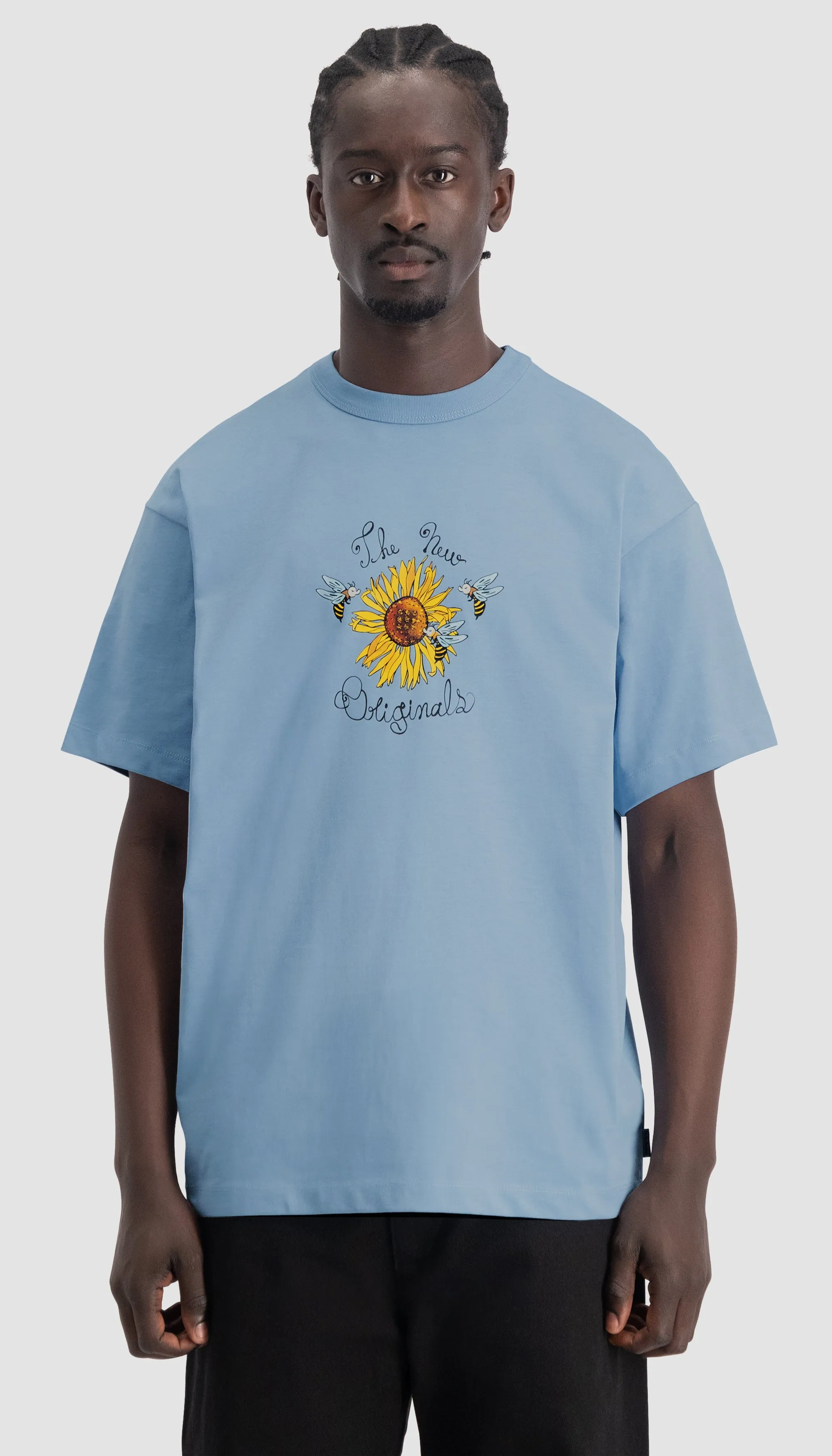 Sunflower Freddies Tee Soft Chambray