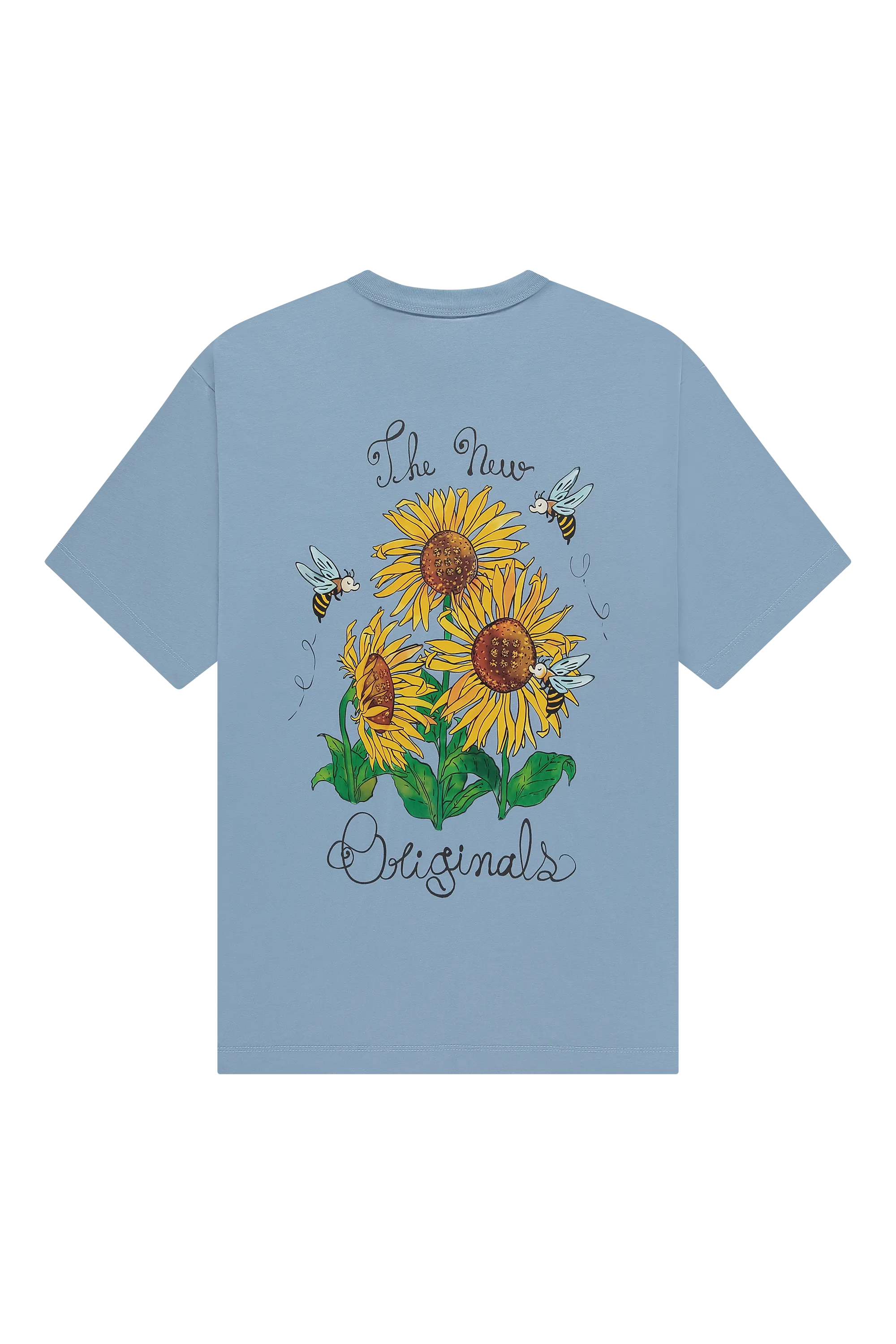 Sunflower Freddies Tee Soft Chambray