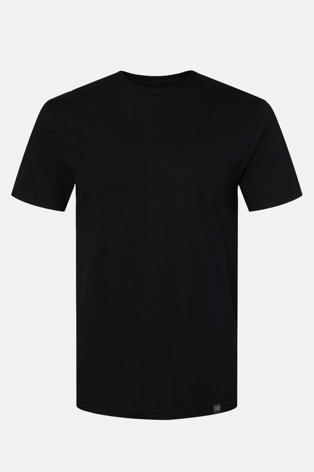 Thenx Plain Viscose Black Tee