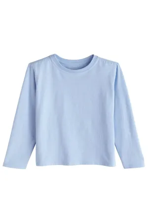 Toddler Coco Plum Everyday Long Sleeve T-Shirt  |  Vintage Blue