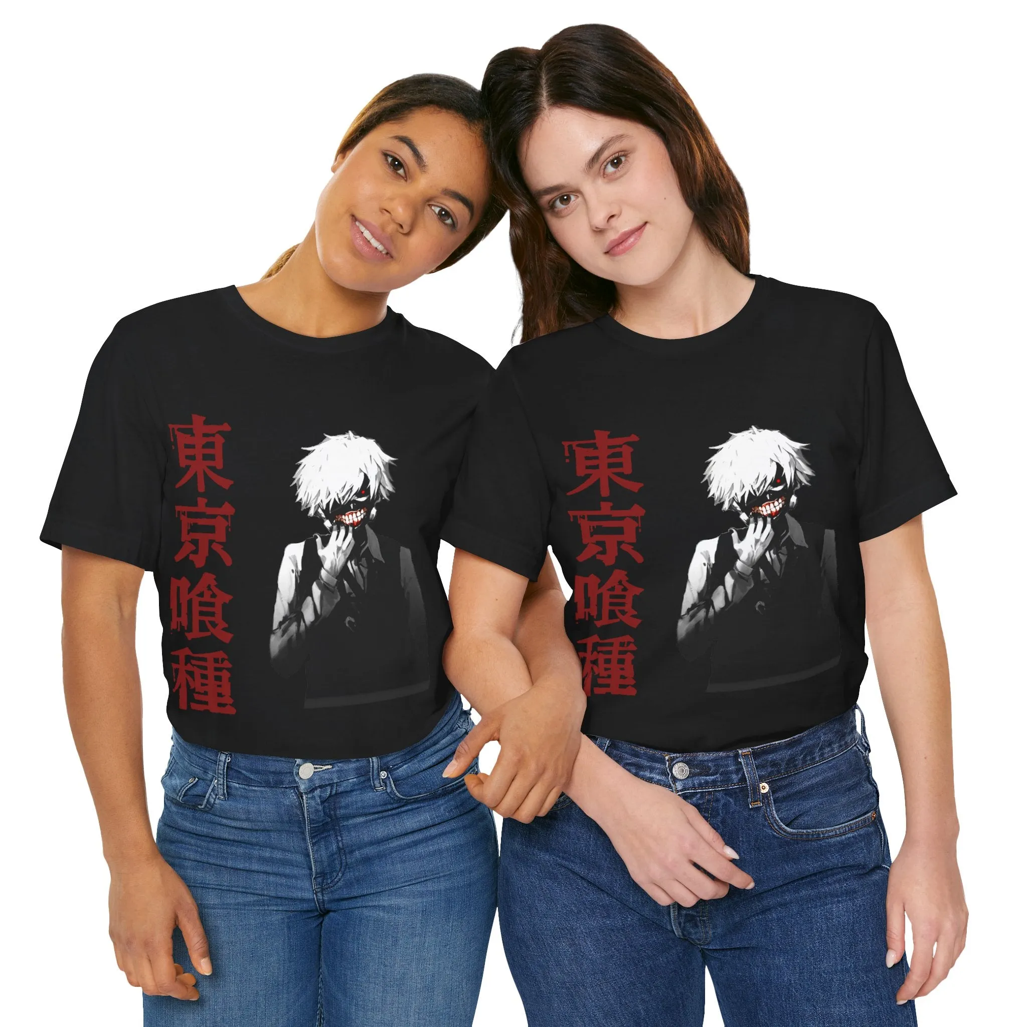 Tokyo Ghoul Anime Manga Fan Shirt, Unisex Tee, Geeky Gift Idea, Apparel - Unisex Jersey, Short Sleeve Tee, Casual Tee, Graphic Tee, Otaku