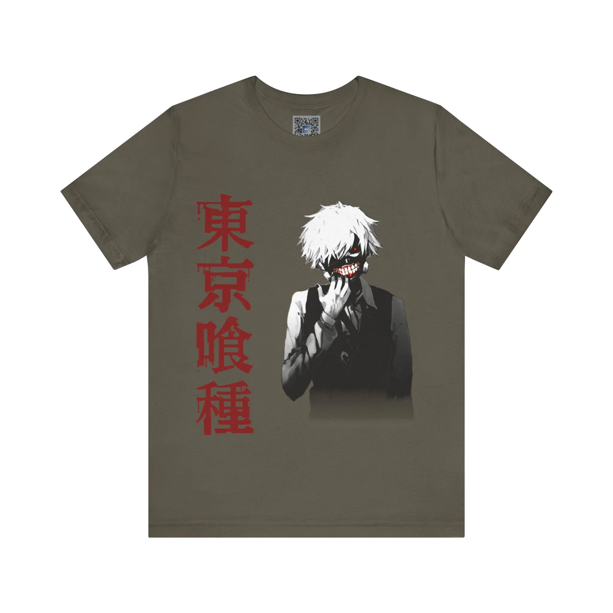 Tokyo Ghoul Anime Manga Fan Shirt, Unisex Tee, Geeky Gift Idea, Apparel - Unisex Jersey, Short Sleeve Tee, Casual Tee, Graphic Tee, Otaku