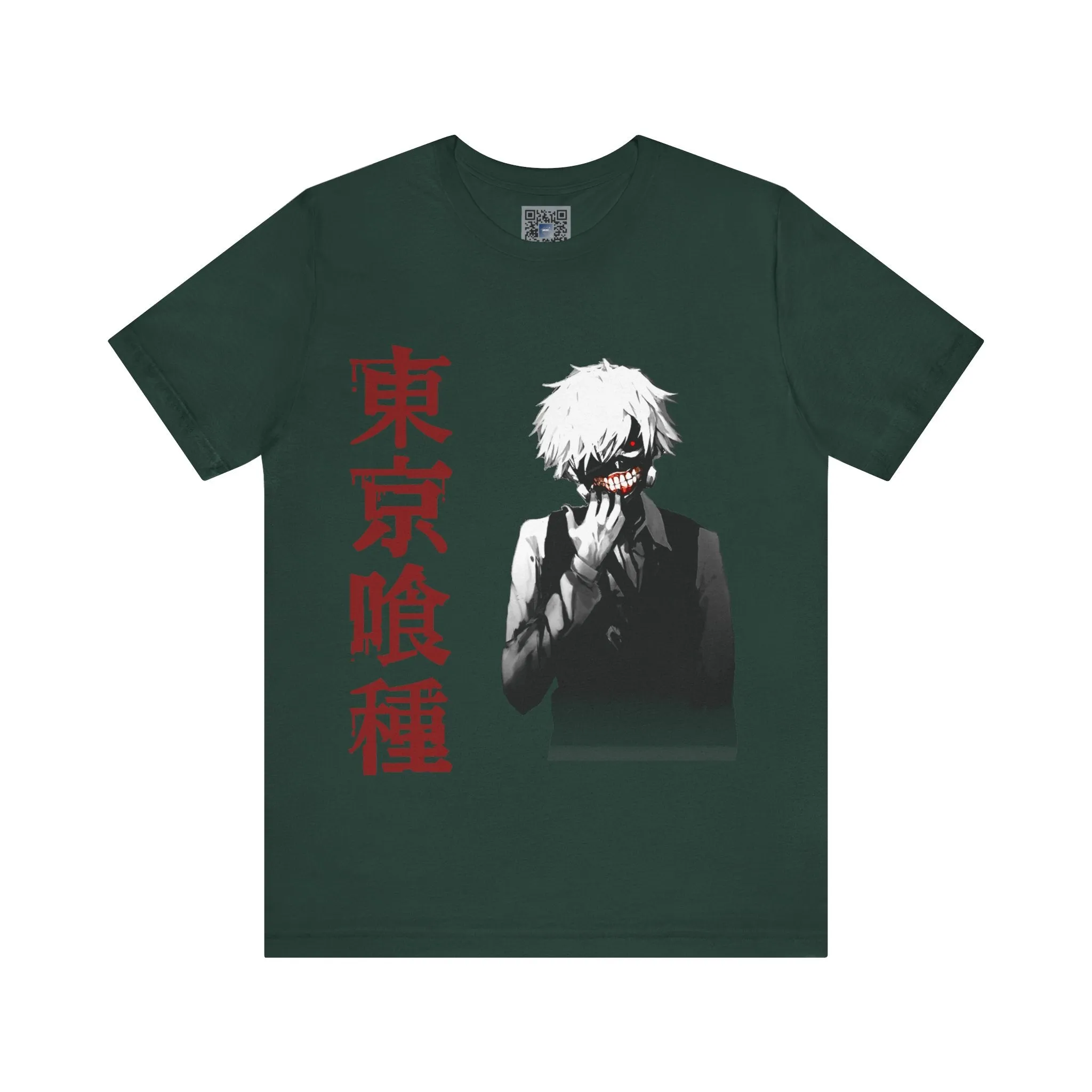 Tokyo Ghoul Anime Manga Fan Shirt, Unisex Tee, Geeky Gift Idea, Apparel - Unisex Jersey, Short Sleeve Tee, Casual Tee, Graphic Tee, Otaku