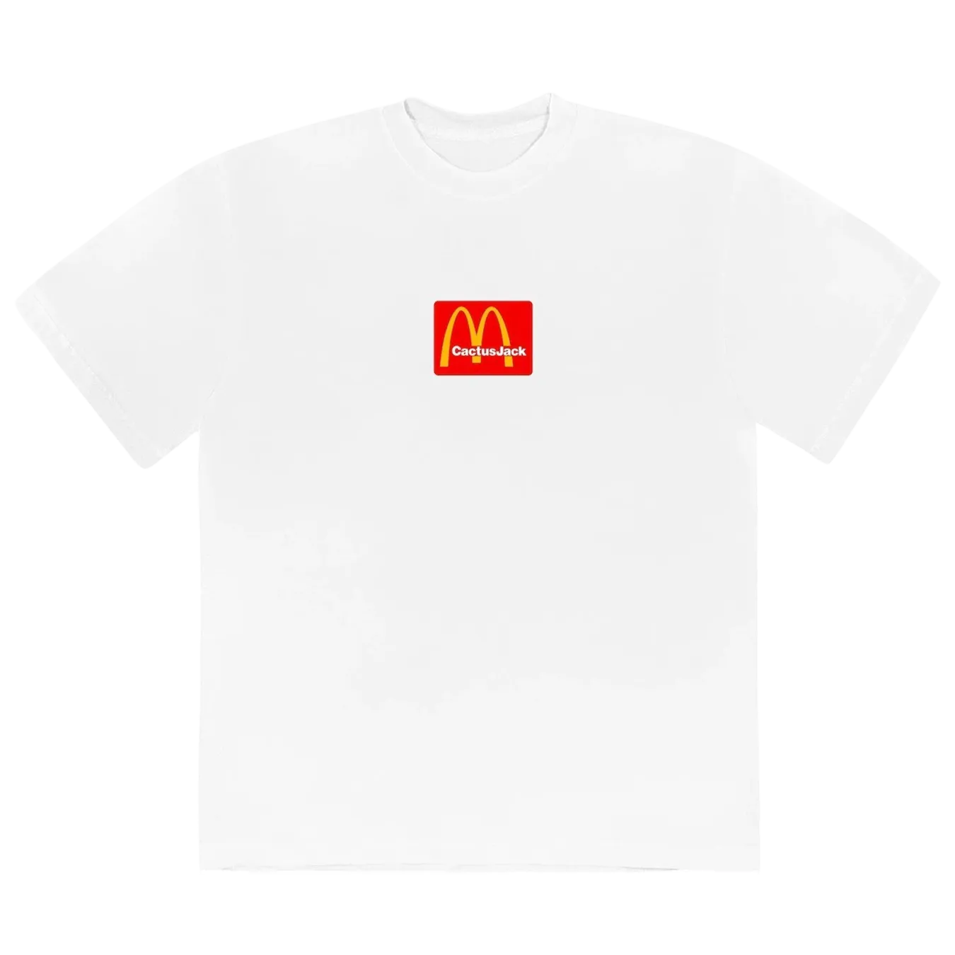 Travis Scott x McDonald's Sesame T-shirt 'White'