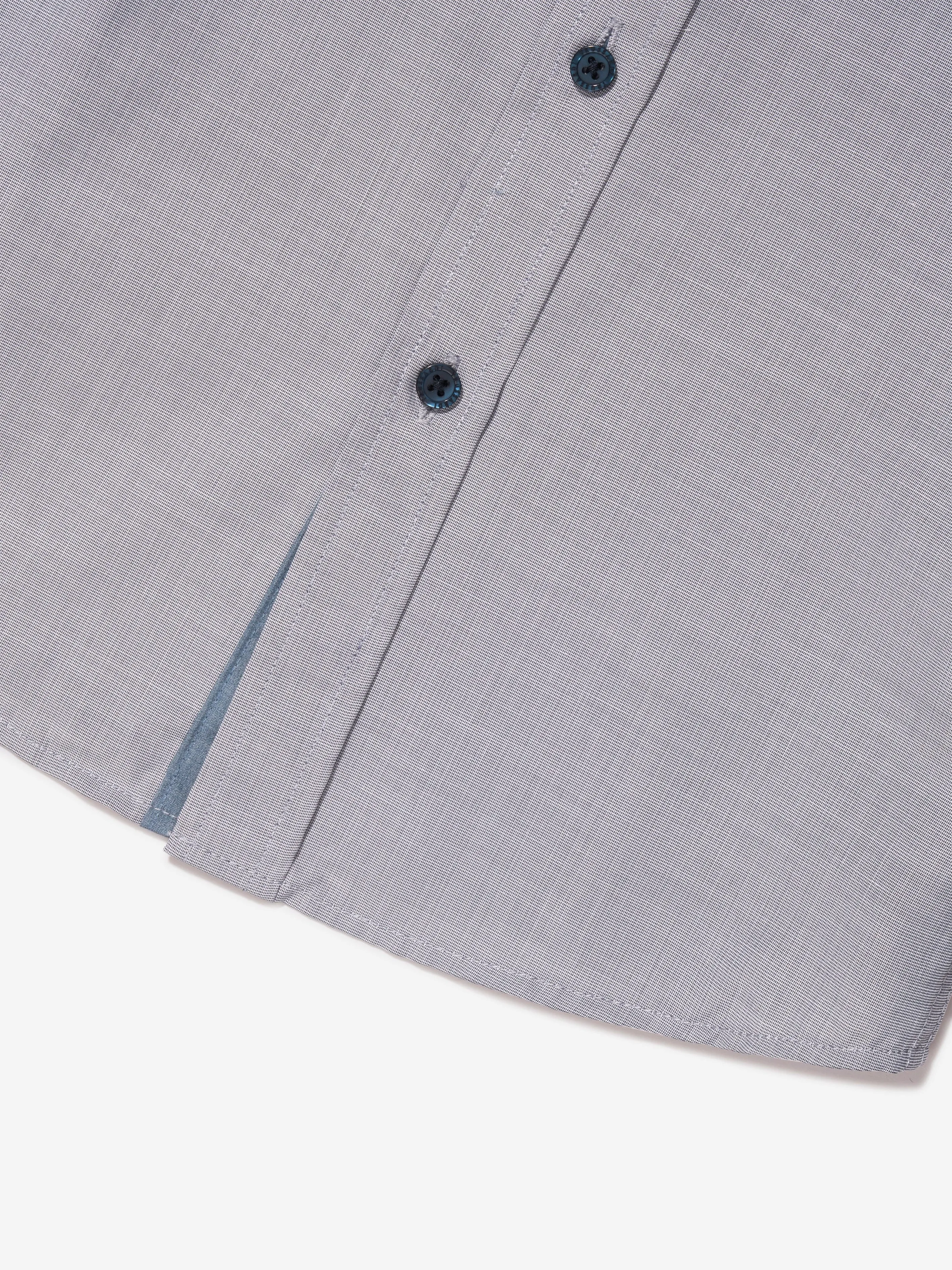 Trussardi Boys Rahill Shirt In Grey