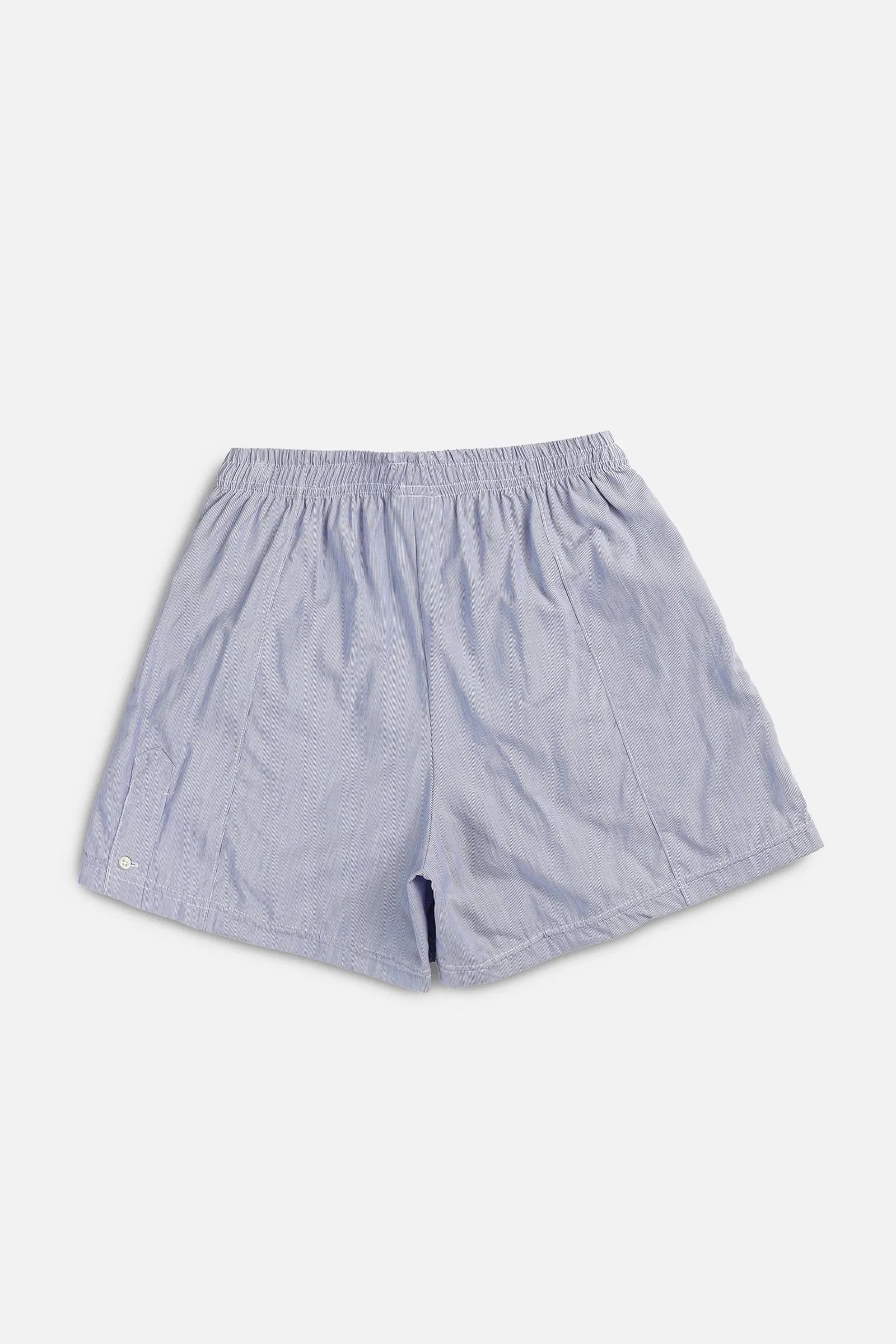 Unisex Rework Oxford Boxer Shorts - XS