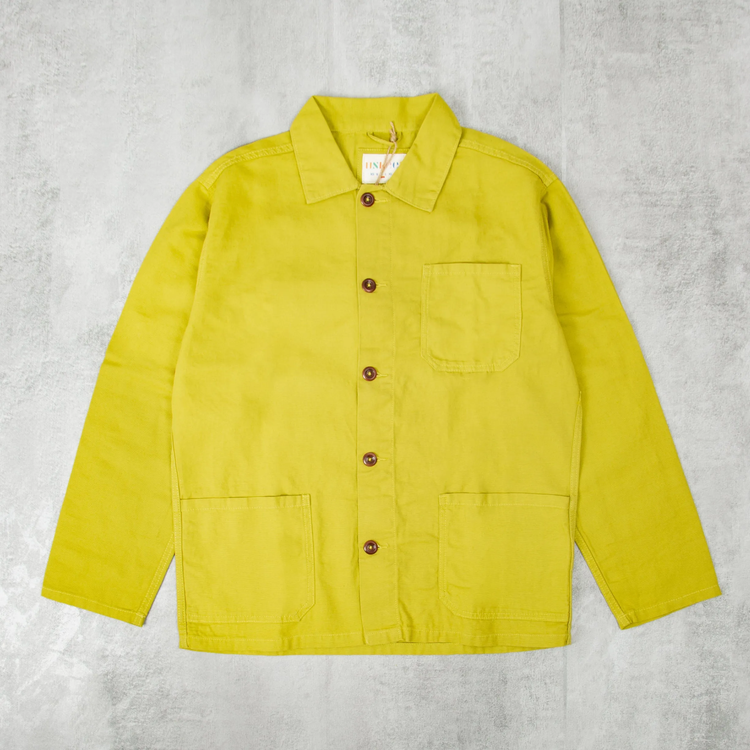 Uskees 3001 Button Overshirt - Pear