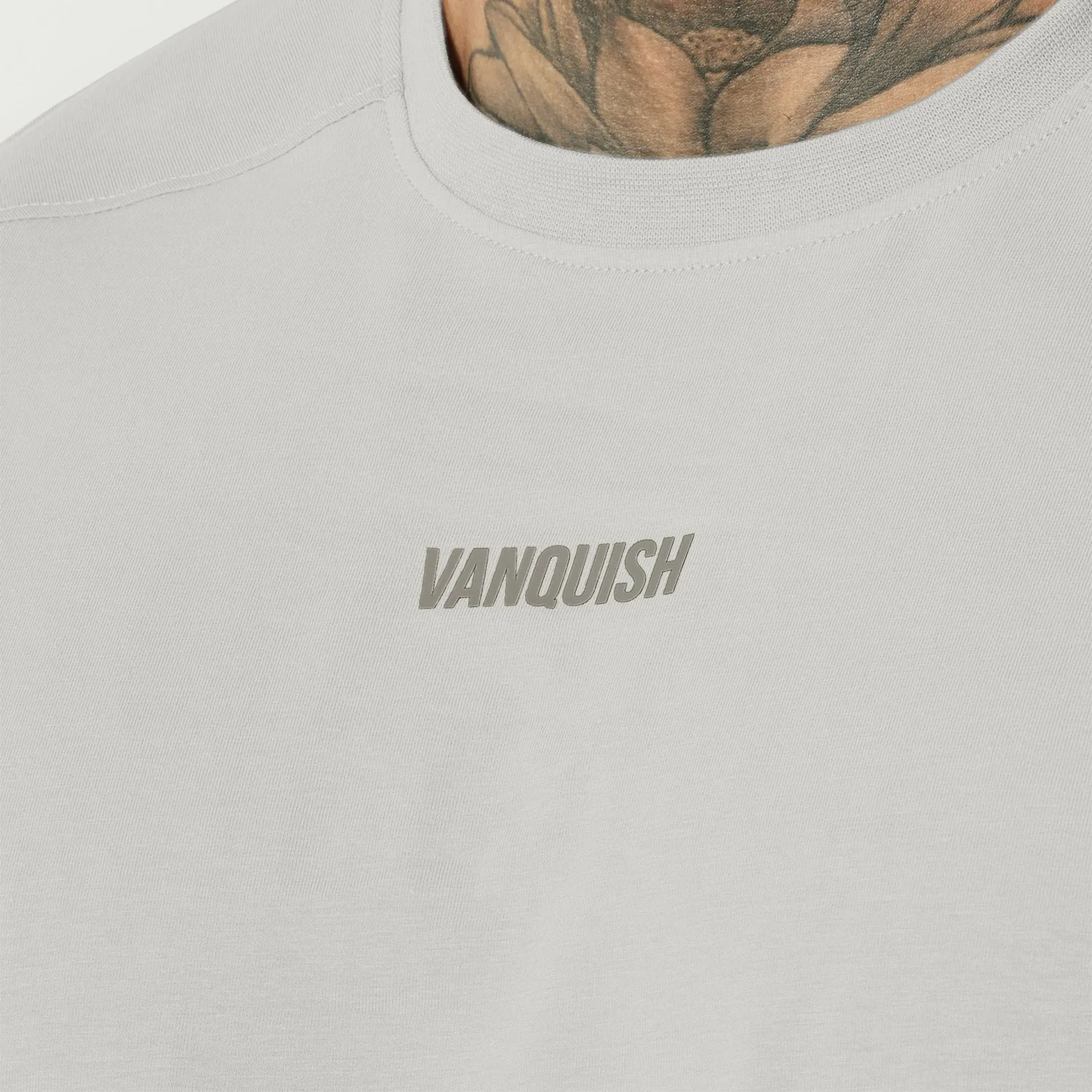 Vanquish Essential Stone Oversized T Shirt