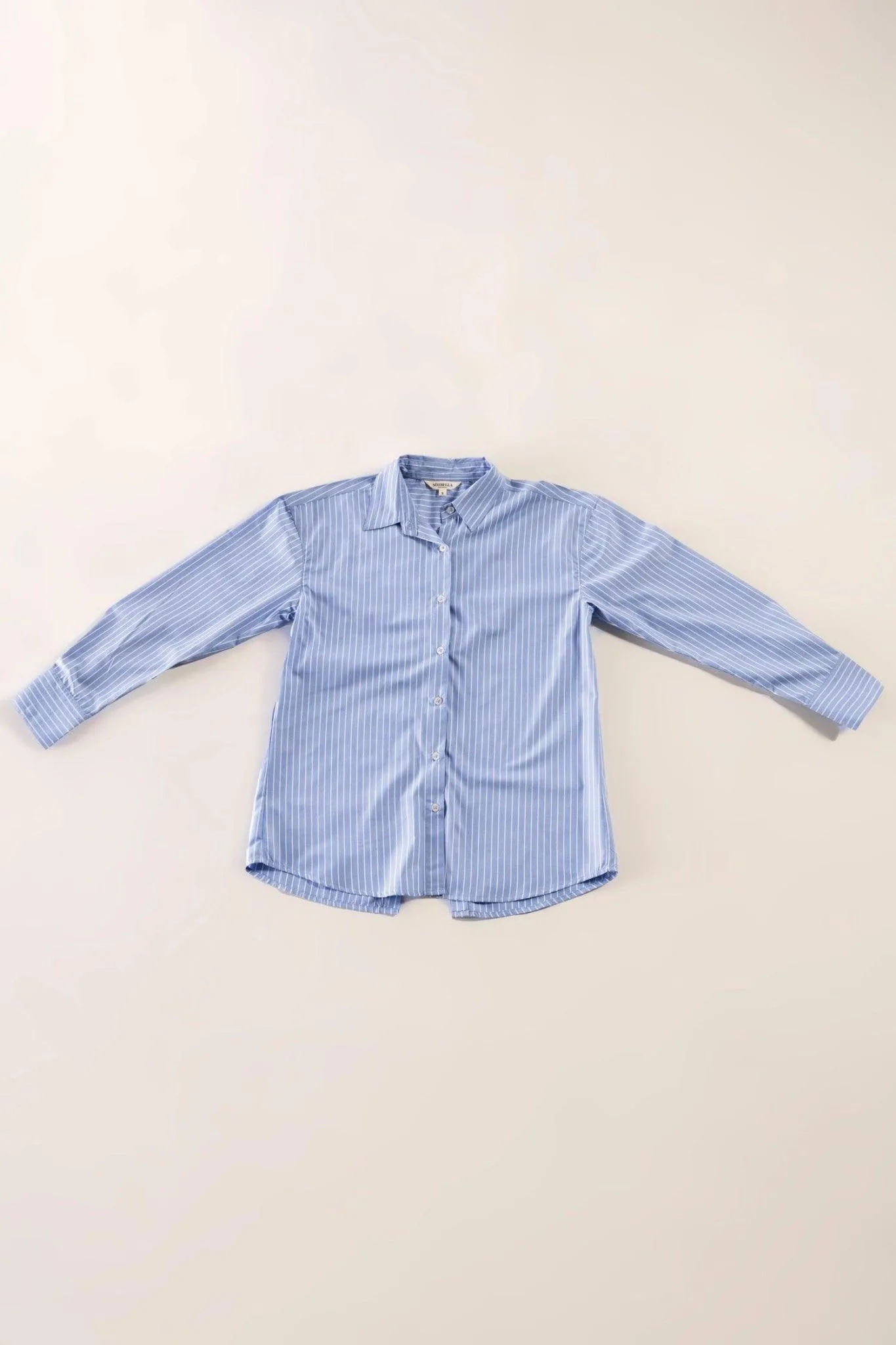 White Pin Stripped Shirt