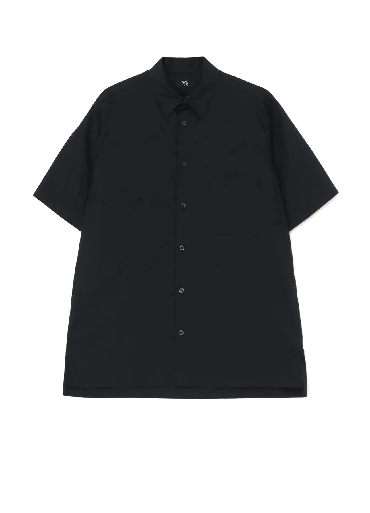 [Y's-Black Name]COTTON STANDARD SHORT SLEEVE SHIRT